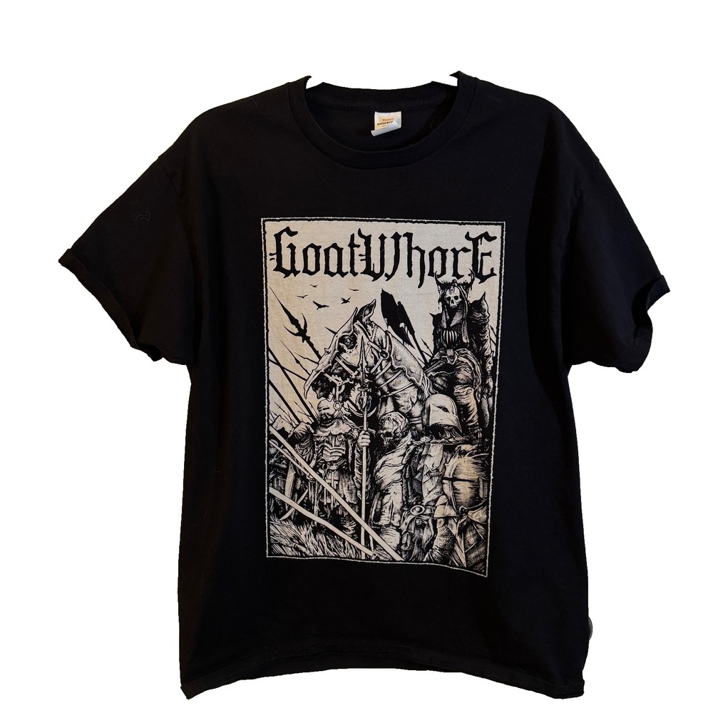 RARE!!! Goatwhore Vintage T-Shirt, Men's size L.  Legendary New Orleans Band!!!